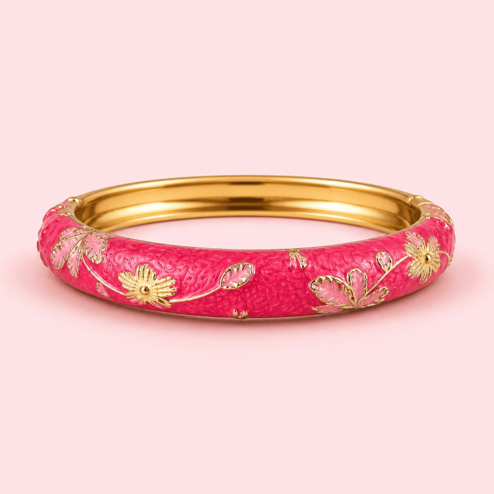 Jonc Thaïlandais Lena 15 en Laiton Émaillé | Gaou Bijoux