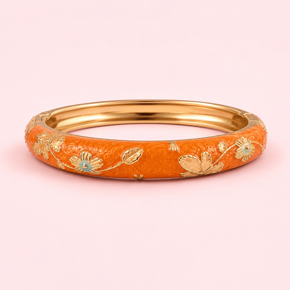 Jonc Thaïlandais Lena 15 en Laiton Émaillé | Gaou Bijoux