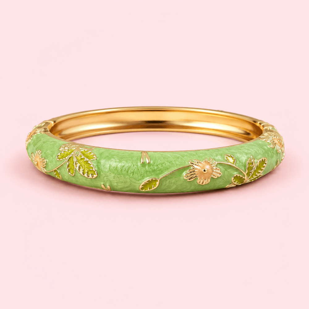 Jonc Thaïlandais Lena 15 en Laiton Émaillé | Gaou Bijoux