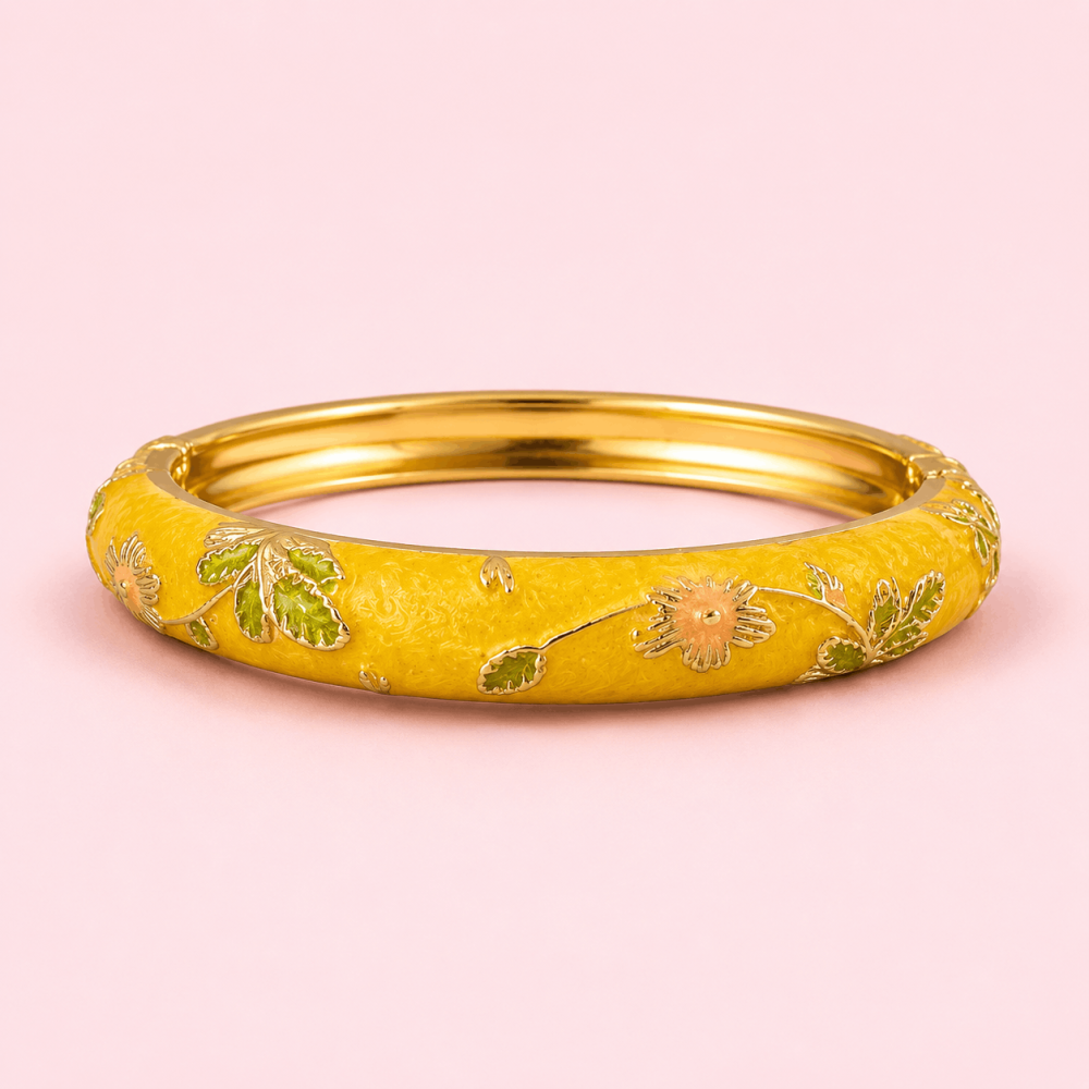 Jonc Thaïlandais Lena 15 en Laiton Émaillé | Gaou Bijoux