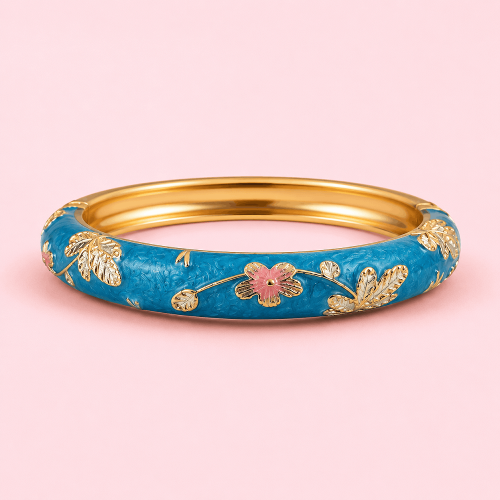 Jonc Thaïlandais Lena 15 en Laiton Émaillé | Gaou Bijoux
