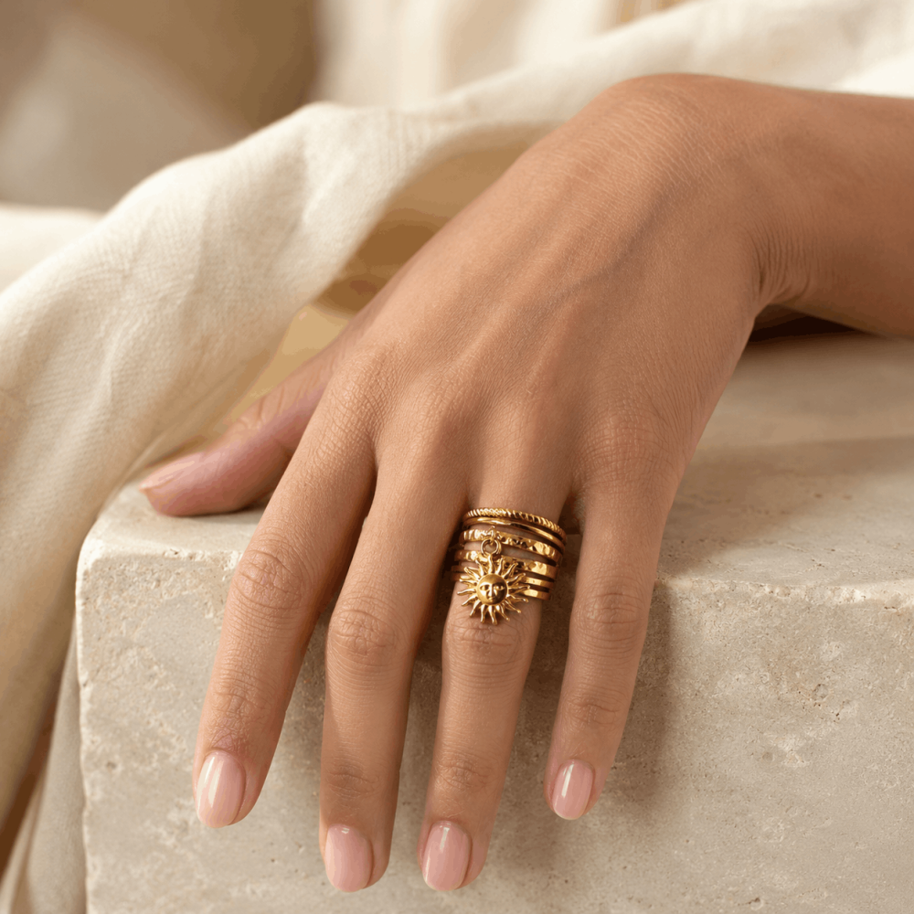Bague Soleil Réglable