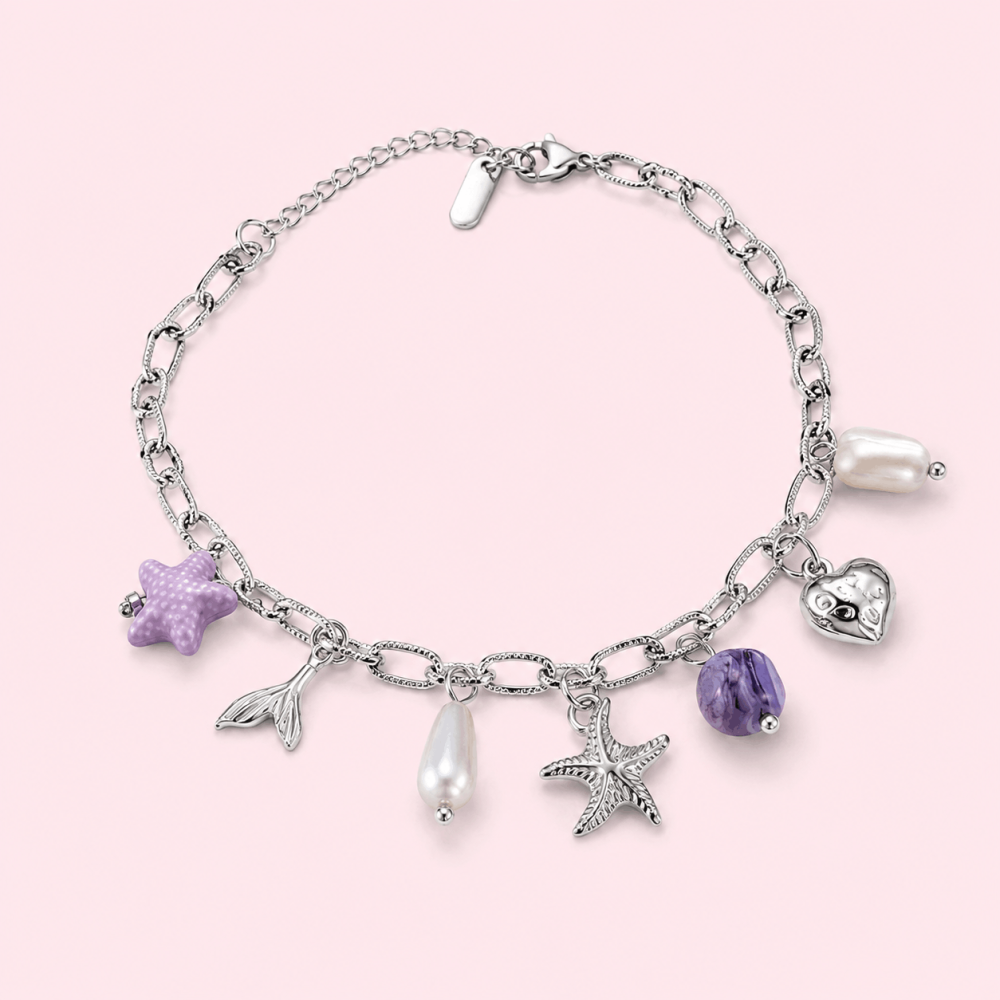 Chaîne de Cheville Breloques Marina | Gaou Bijoux
