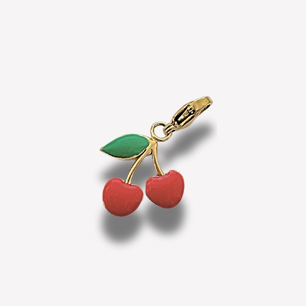 Charm Cerise Plate  | Gaou Bijoux