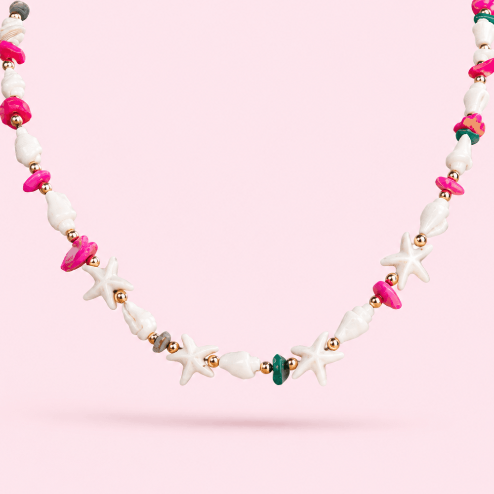 Collier Étoiles de Mer & Coquillages | Gaou Bijoux
