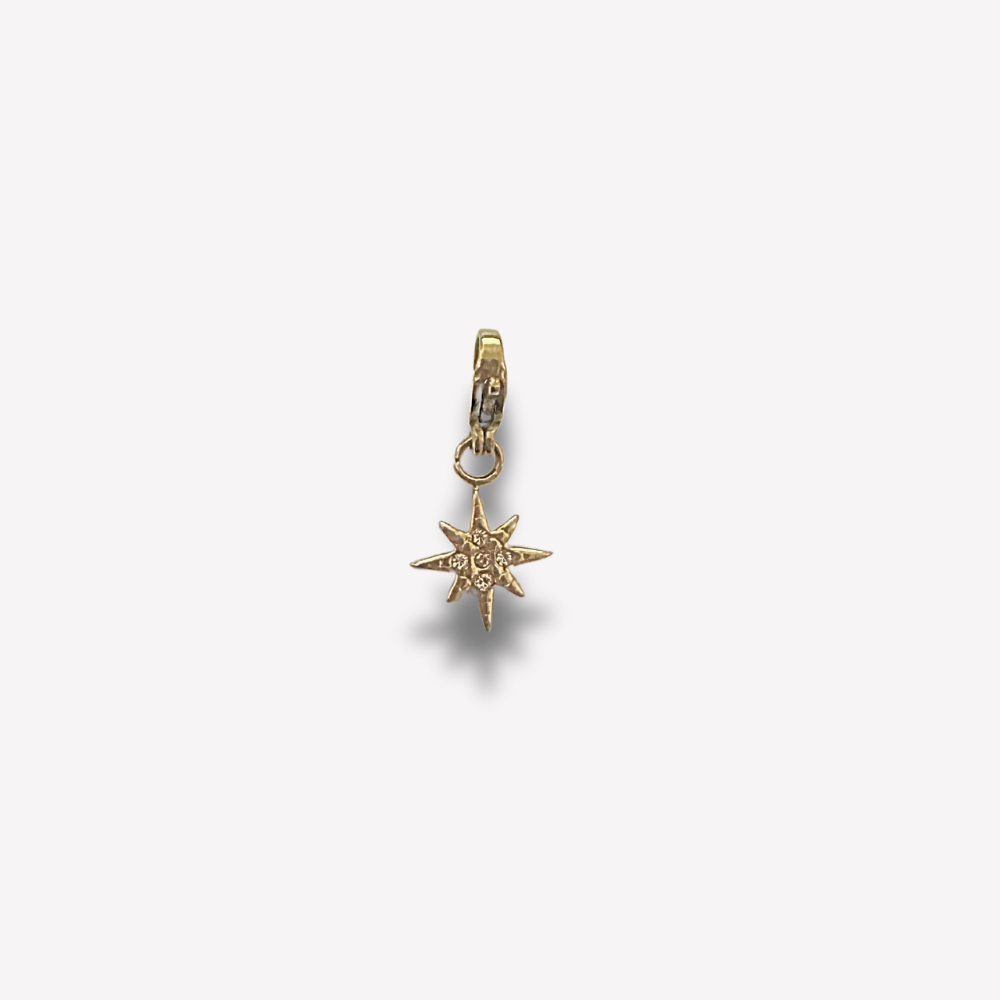 Charm Étoile Diamant  | Gaou Bijoux