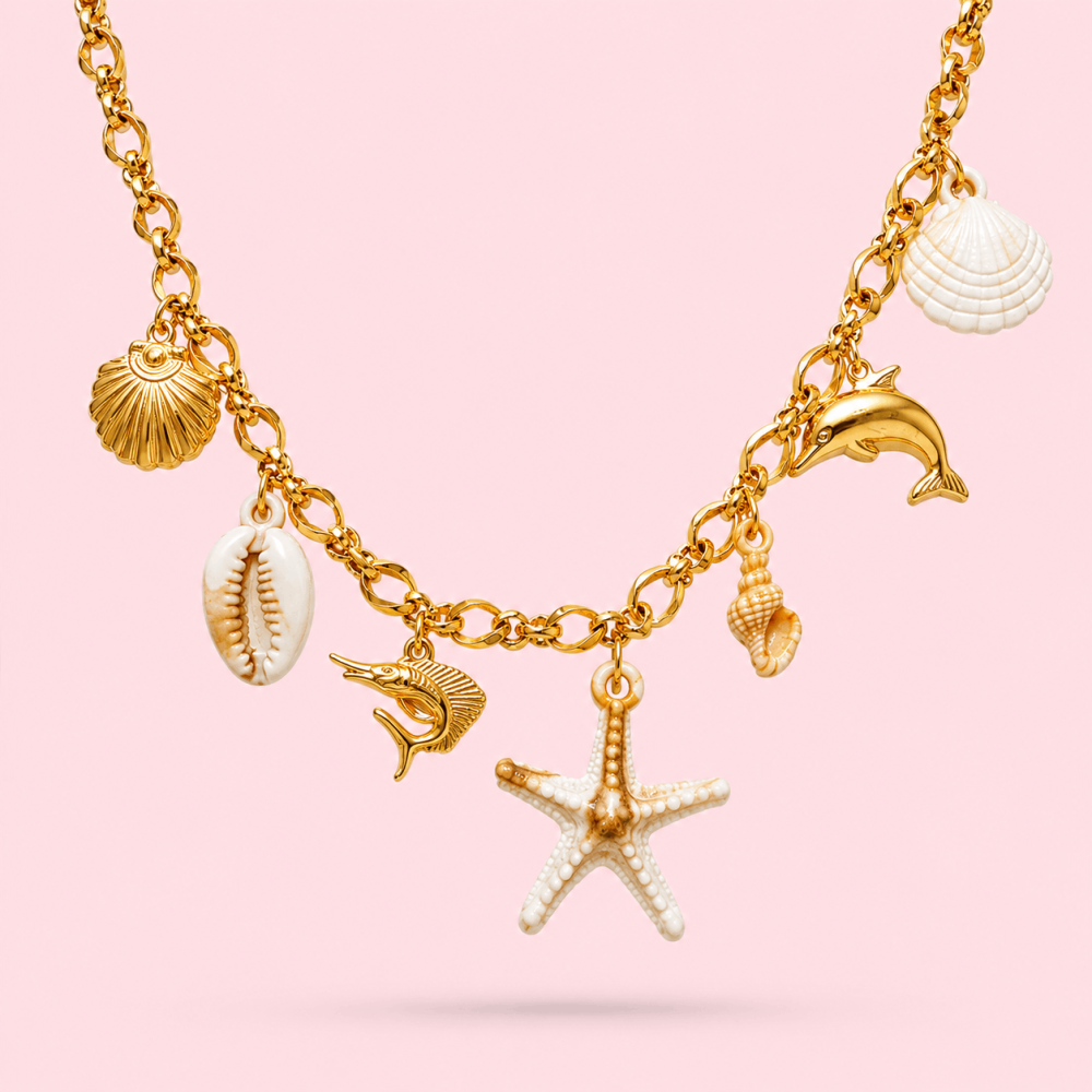 Collier Charms Bord de Mer | Gaou Bijoux