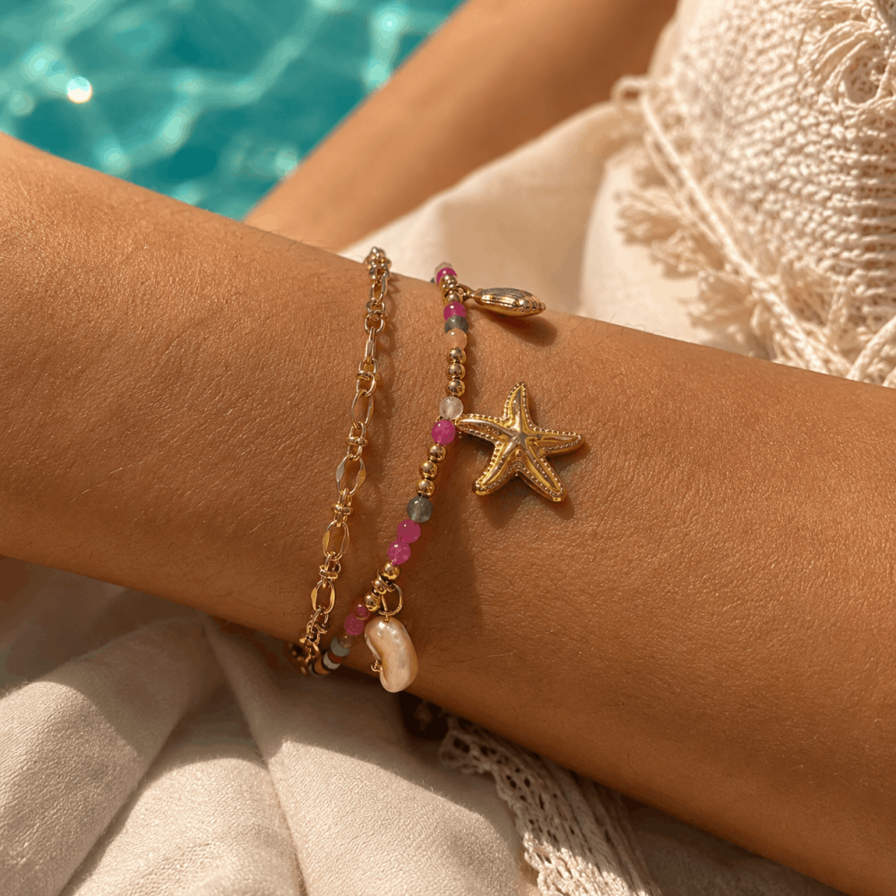 Bracelet Charms Marin Multicolore | Gaou Bijoux