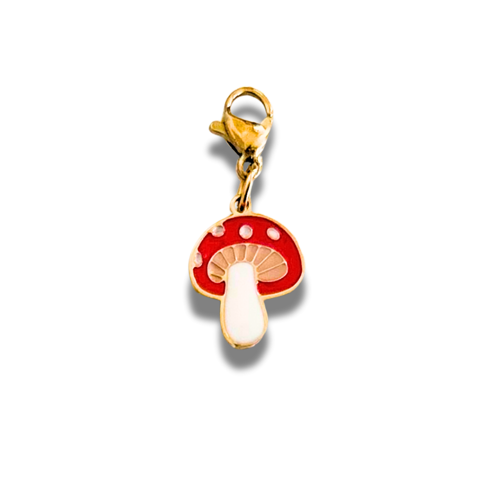 Charm Champignon Plat  | Gaou Bijoux