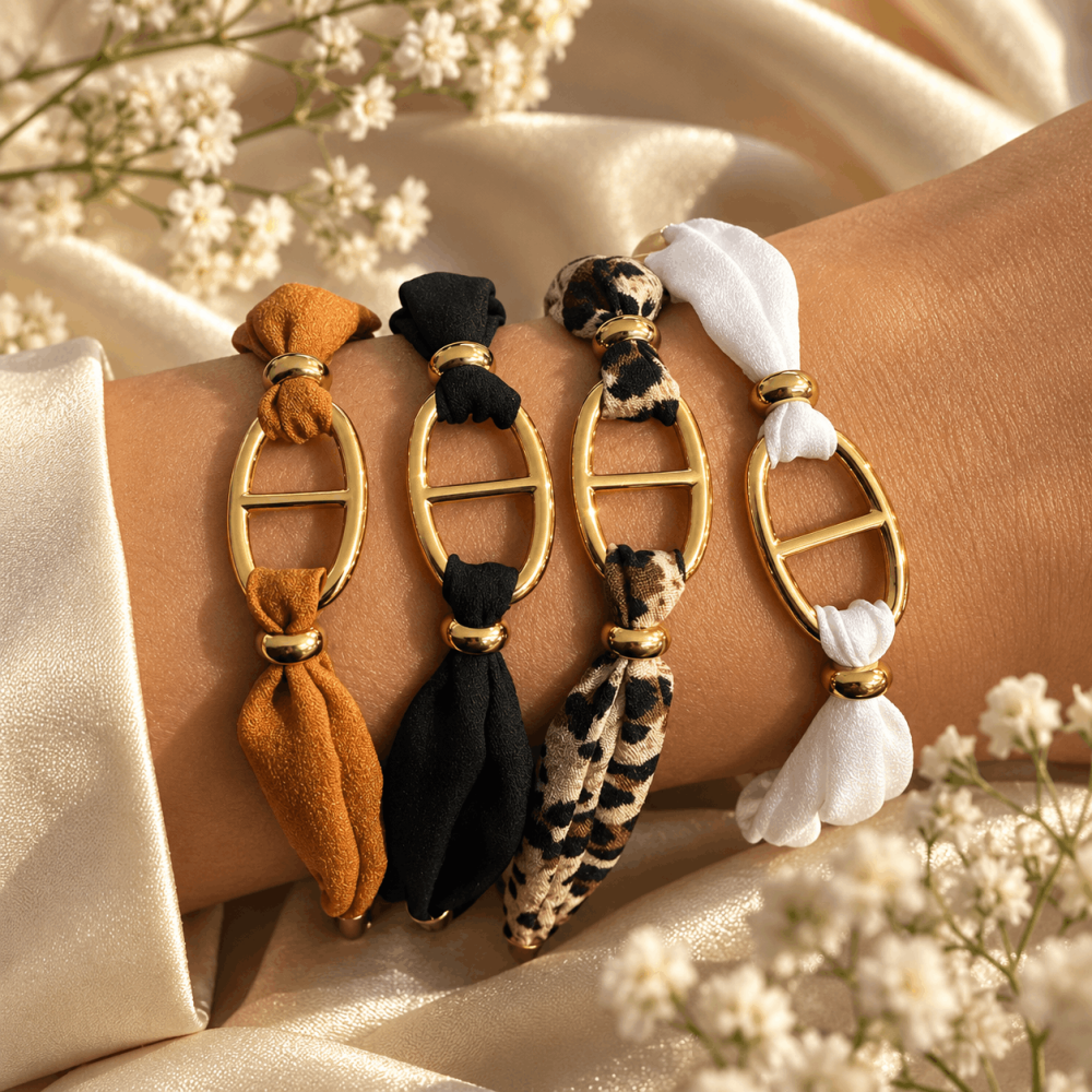 Bracelet foulard maille marine | Gaou Bijoux