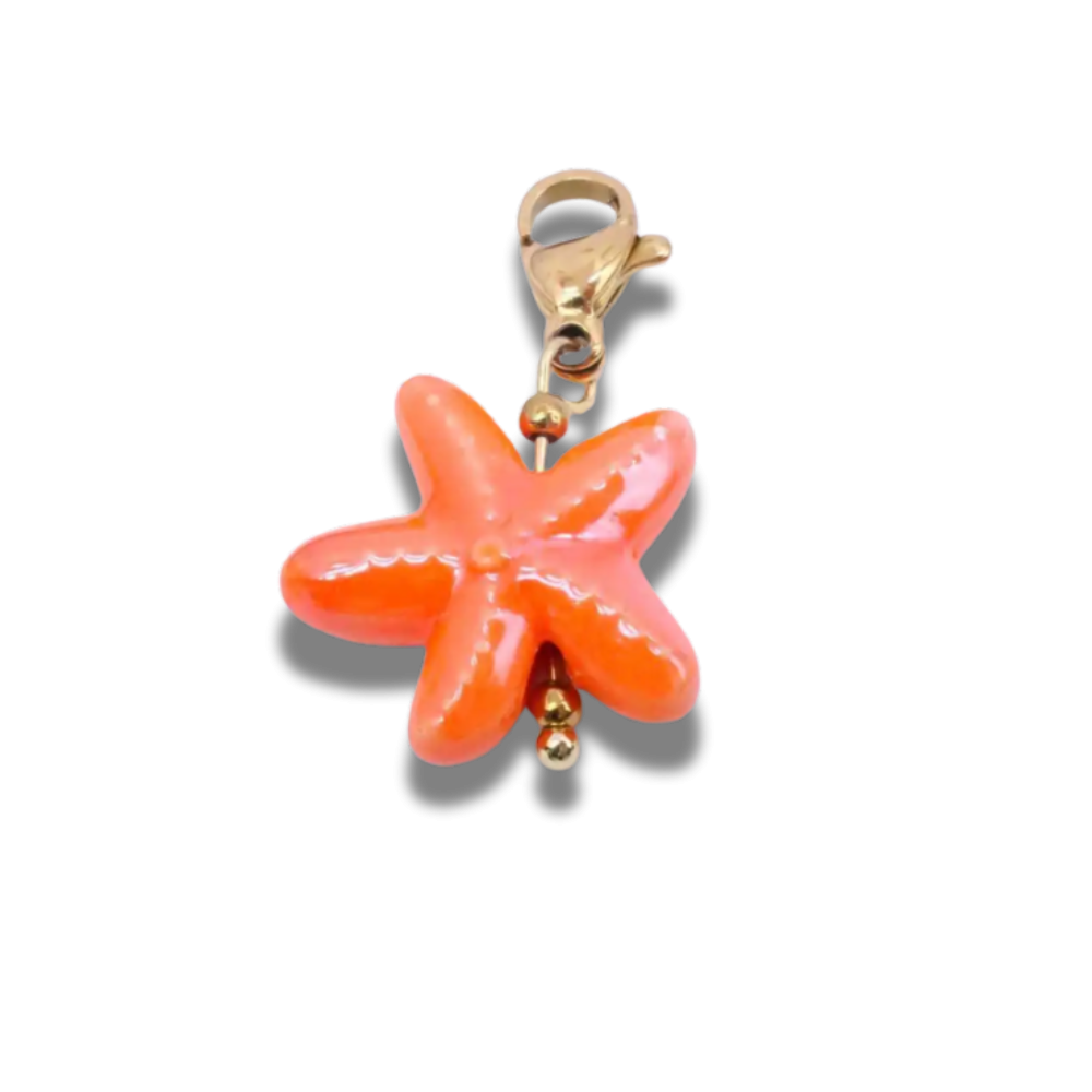 Charm Étoile de Mer Corail